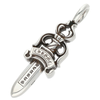 Chrome Hearts 925 Silver Double Dagger Pendant Size ONE SIZE