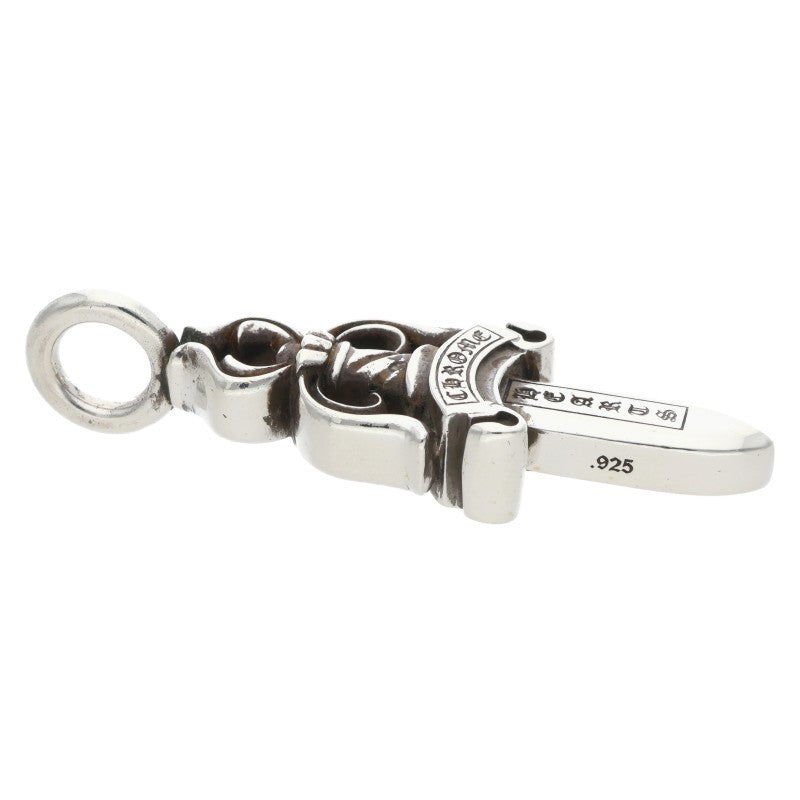 Chrome Hearts 925 Silver Double Dagger Pendant Size ONE SIZE