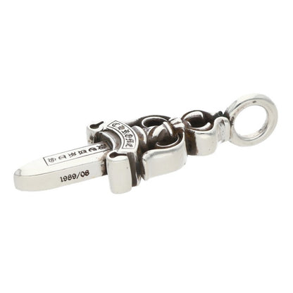 Chrome Hearts 925 Silver Double Dagger Pendant Size ONE SIZE