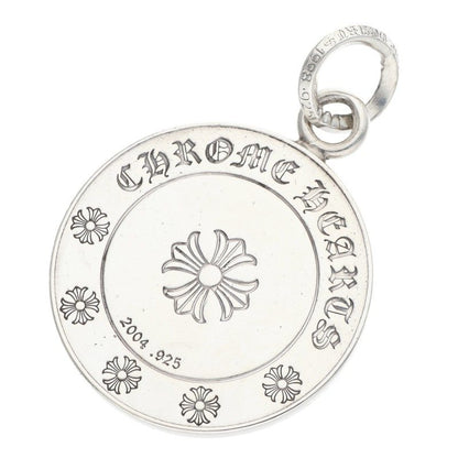Chrome Hearts Large Angel Medal Pendant Silver Size ONE SIZE