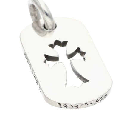 Chrome Hearts Small Cutout Cross Dog Tag Size ONE SIZE