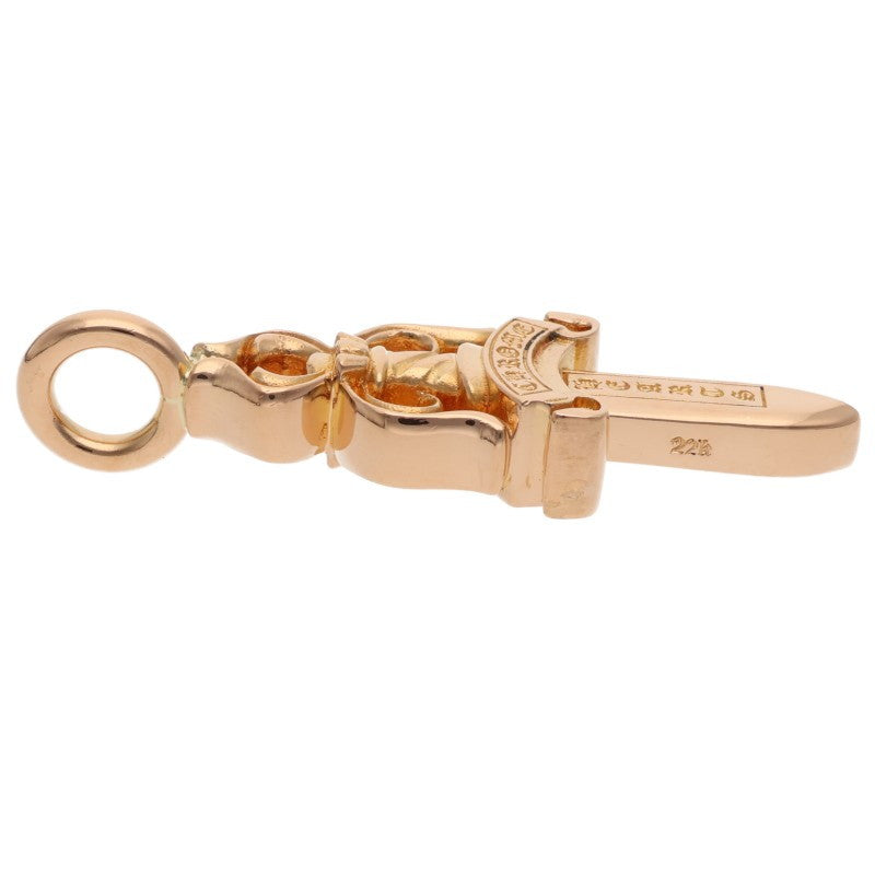 Chrome Hearts 22K Double Dagger Pendant Yellow Size ONE SIZE