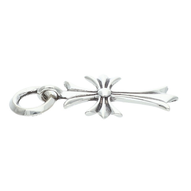 Chrome Hearts Tiny CH Cross Charm Sterling Size ONE Silver