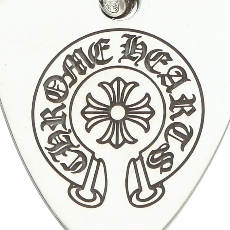 Chrome Hearts Guitar Pick Pendant Sterling Size ONE SIZE