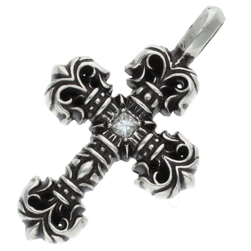 Chrome Hearts 925 Tiny Filigree 1 Diamond Size ONE SIZE