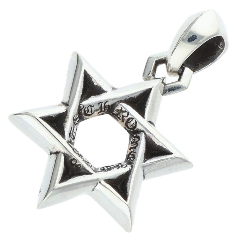 Chrome Hearts STAR OF DAVID PENDANT Silver Size ONE SIZE
