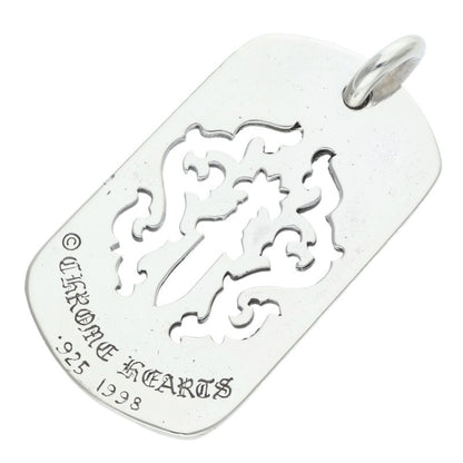 Chrome Hearts D TAG LRG DAGGER Dagger Dog Tag