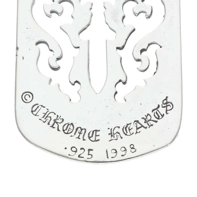 Chrome Hearts D TAG LRG DAGGER Dagger Dog Tag