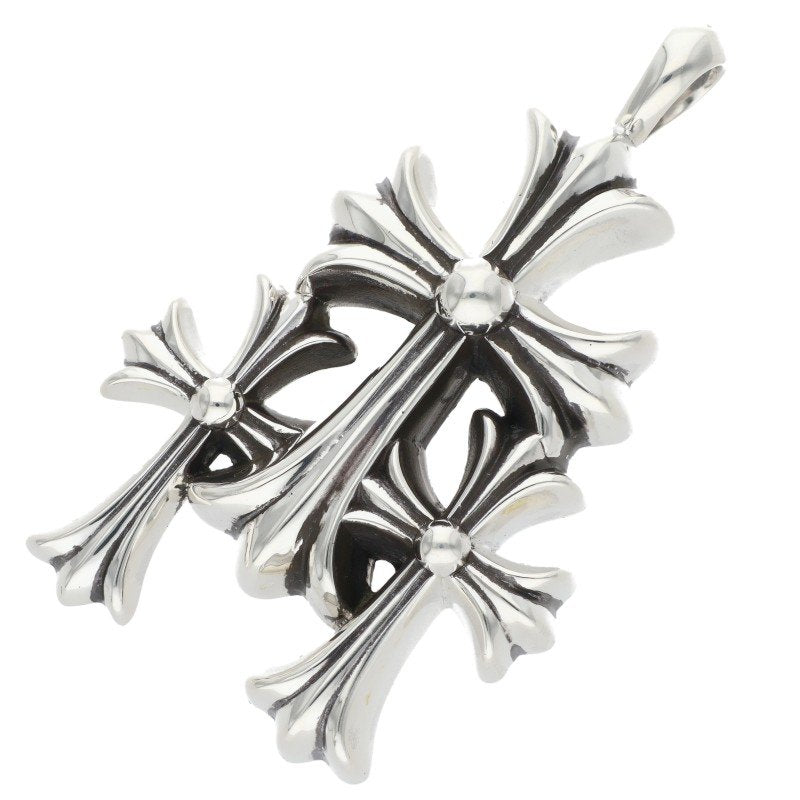 Chrome Hearts 3 CH CRS SML Triple CH Cross Size ONE SIZE