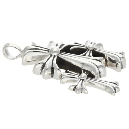 Chrome Hearts 3 CH CRS SML Triple CH Cross Size ONE SIZE