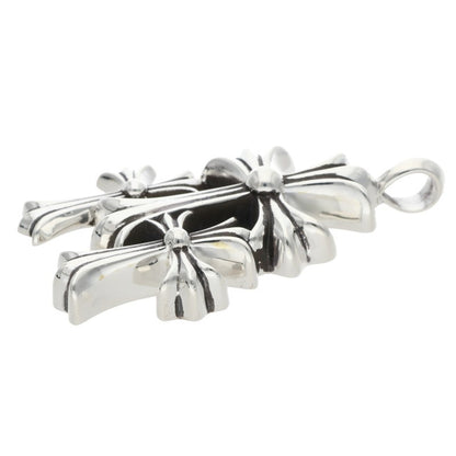 Chrome Hearts 3 CH CRS SML Triple CH Cross Size ONE SIZE
