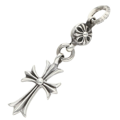 Chrome Hearts 1B Tiny CH Cross Charm Silver Size ONE SIZE