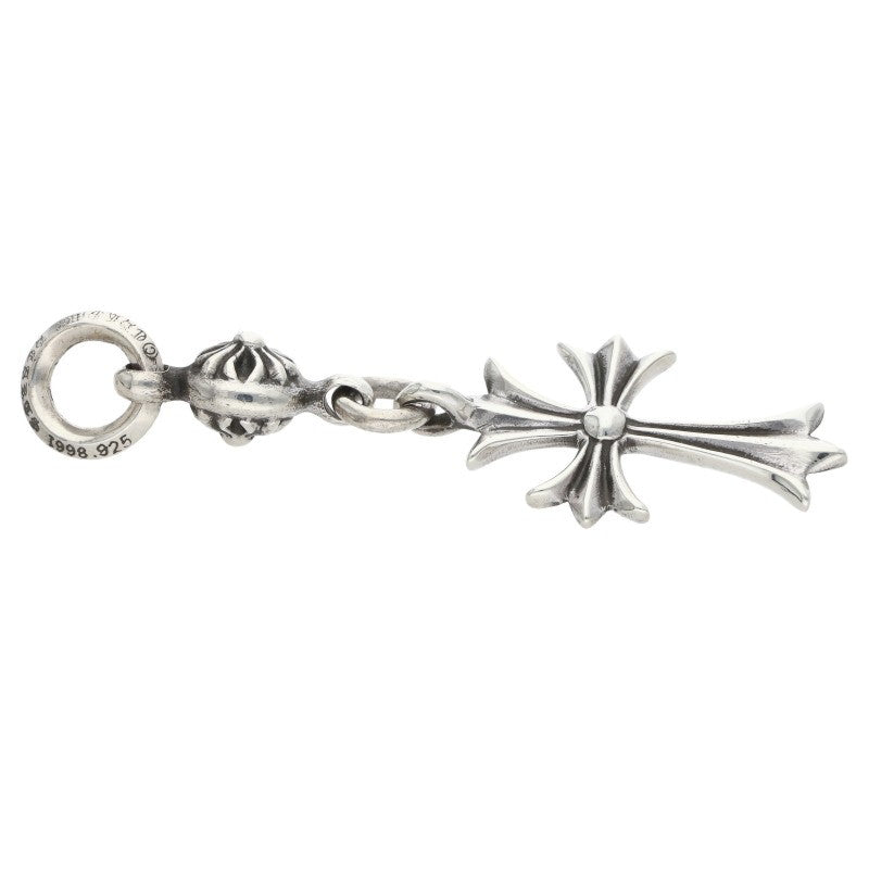 Chrome Hearts 1B Tiny CH Cross Charm Silver Size ONE SIZE
