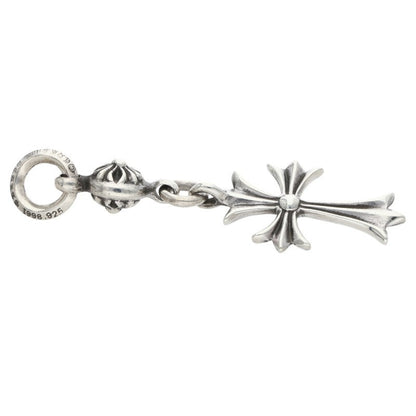 Chrome Hearts 1B Tiny CH Cross Charm Silver Size ONE SIZE