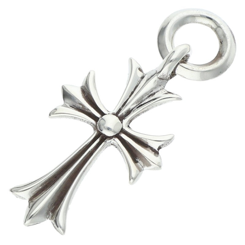 Chrome Hearts Tiny CH Cross Charm Silver 925 Size ONE SIZE