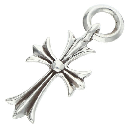 Chrome Hearts Tiny CH Cross Charm Silver 925 Size ONE SIZE