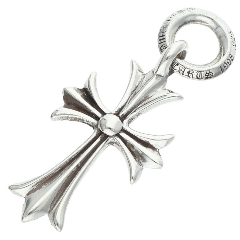Chrome Hearts Tiny CH Cross Charm Silver 925 Size ONE SIZE