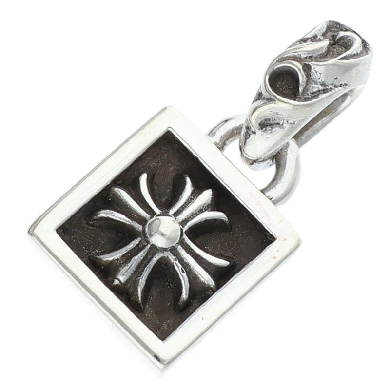 Chrome Hearts Framed CH Plus Charm Silver 925 Size ONE SIZE