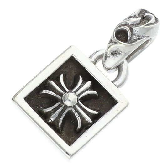 Chrome Hearts Framed CH Plus Charm Silver 925 Size ONE SIZE