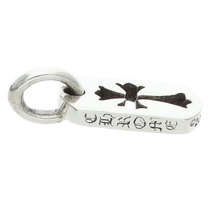 Chrome Hearts Tiny Cutout Cross Dog Tag Silver Size ONE SIZE