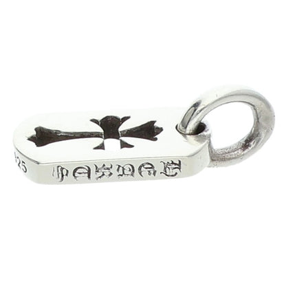 Chrome Hearts Tiny Cutout Cross Dog Tag Silver Size ONE SIZE