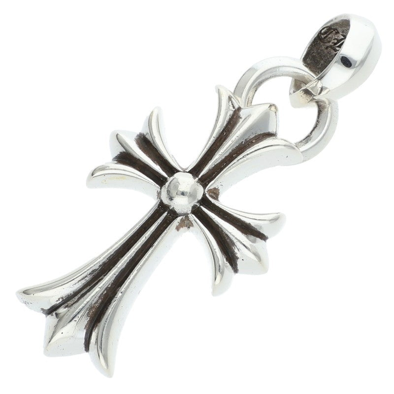 Chrome Hearts Small CH Cross W/Bale Silver Size ONE SIZE