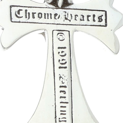 Chrome Hearts Small CH Cross W/Bale Silver Size ONE SIZE