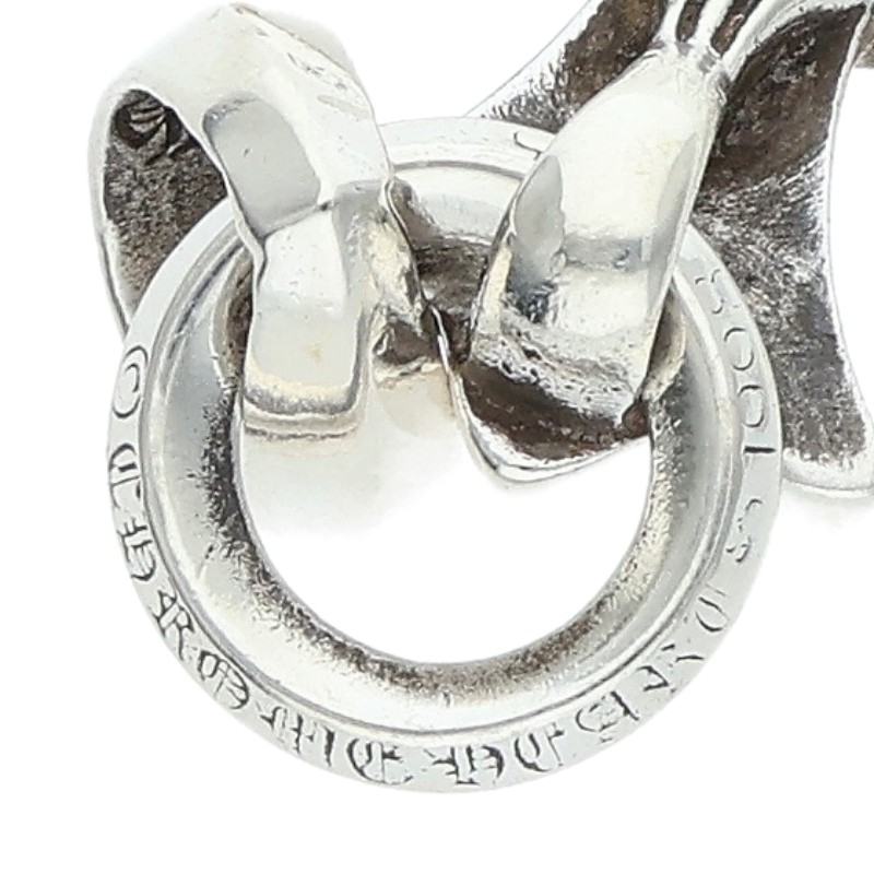 Chrome Hearts Small CH Cross W/Bale Silver Size ONE SIZE