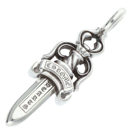 Chrome Hearts Double Dagger Pendant Silver Size ONE SIZE