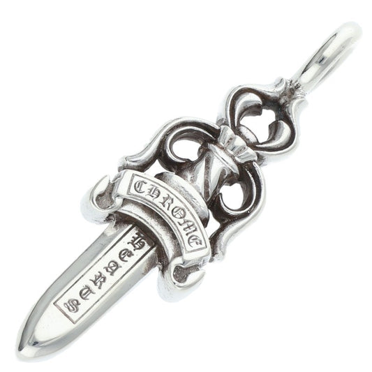 Chrome Hearts Double Dagger Pendant Silver Size ONE SIZE