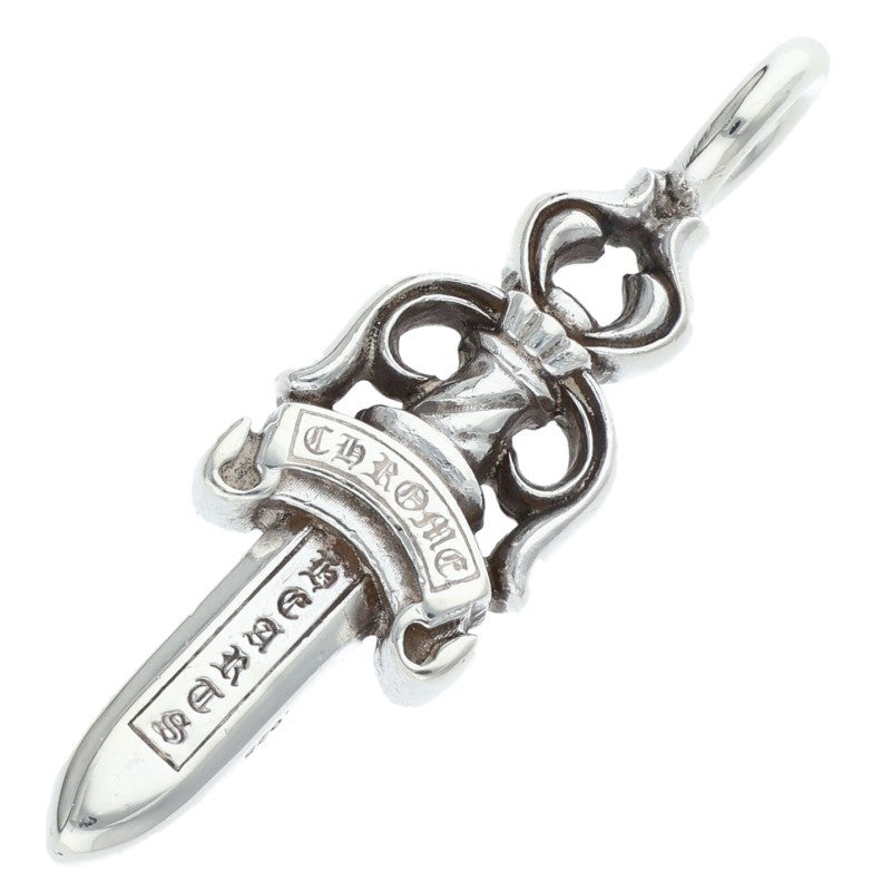 Chrome Hearts Double Dagger Pendant Silver Size ONE SIZE