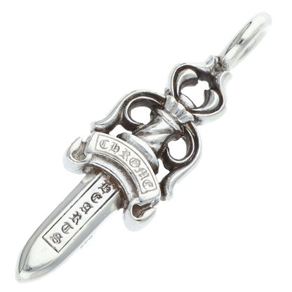 Chrome Hearts Double Dagger Pendant Silver Size ONE SIZE