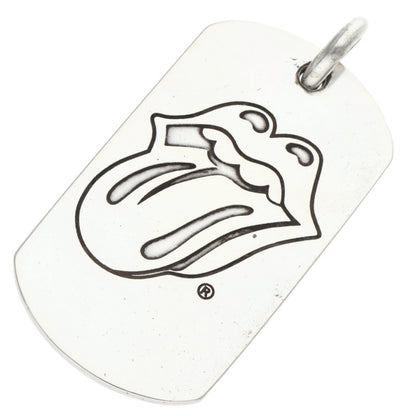 Chrome Hearts Large Lip & Tongue Dog Tag Size ONE SIZE