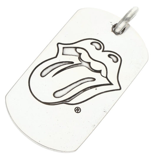 Chrome Hearts Large Lip & Tongue Dog Tag Size ONE SIZE