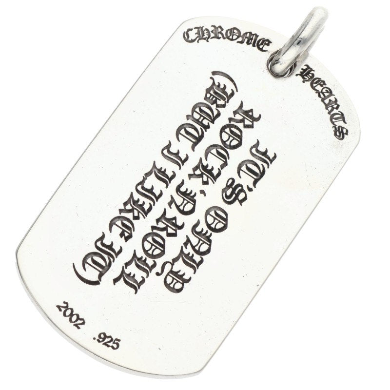 Chrome Hearts Large Lip & Tongue Dog Tag Size ONE SIZE