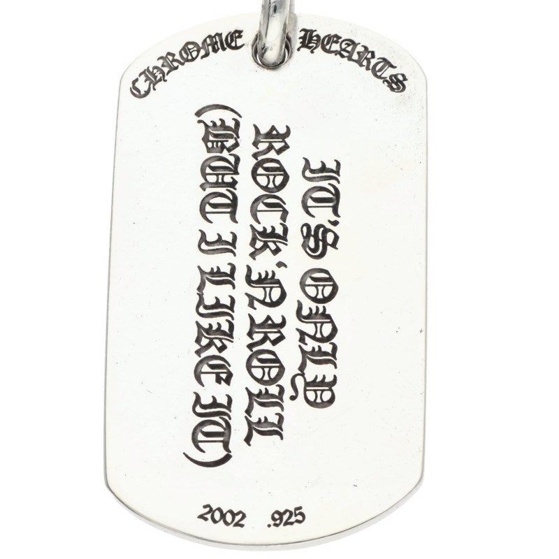 Chrome Hearts Large Lip & Tongue Dog Tag Size ONE SIZE