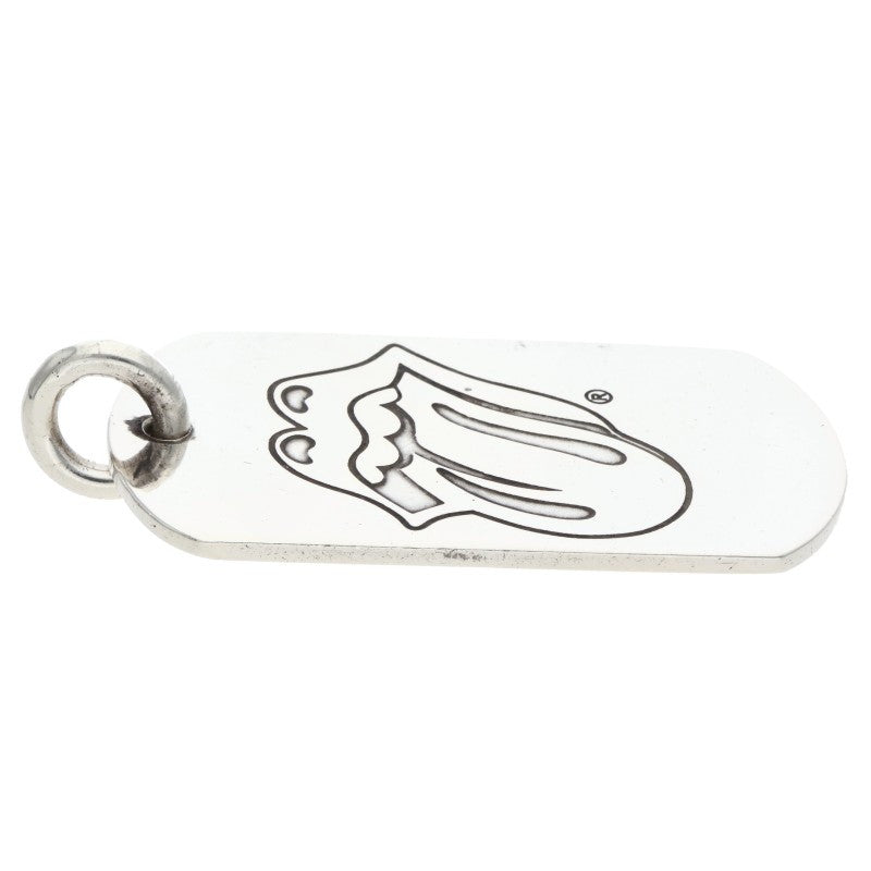 Chrome Hearts Large Lip & Tongue Dog Tag Size ONE SIZE