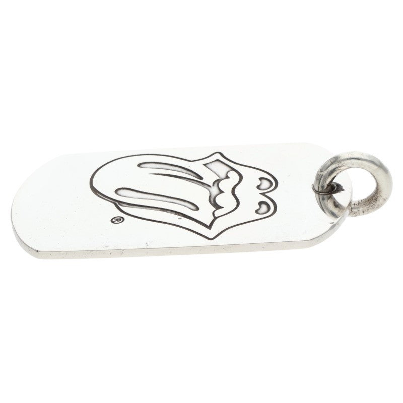 Chrome Hearts Large Lip & Tongue Dog Tag Size ONE SIZE
