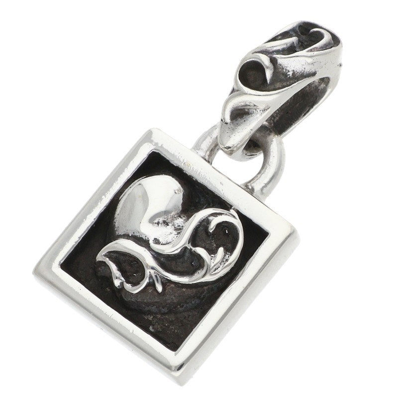 Chrome Hearts Framed Heart Charm Silver Size ONE SIZE