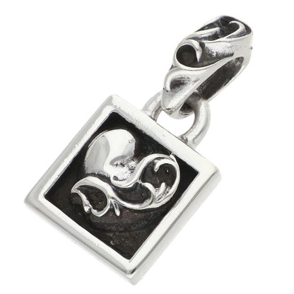 Chrome Hearts Framed Heart Charm Silver Size ONE SIZE