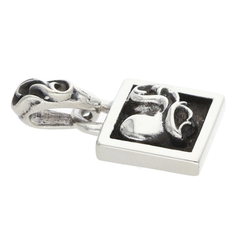 Chrome Hearts Framed Heart Charm Silver Size ONE SIZE
