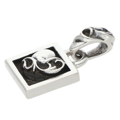 Chrome Hearts Framed Heart Charm Silver Size ONE SIZE