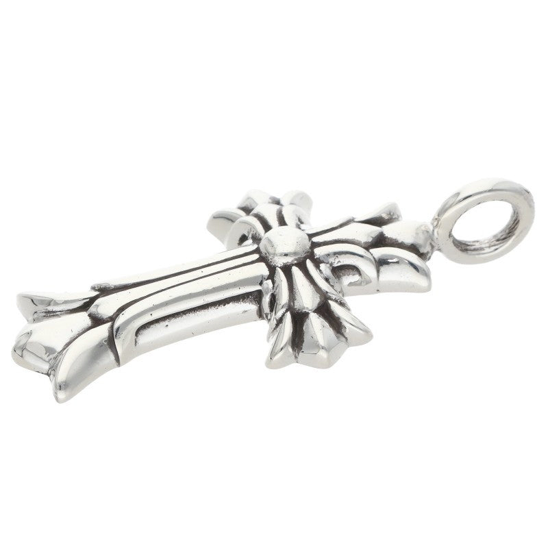 Chrome Hearts Double CH Cross Charm 925 Silver Size ONE SIZE