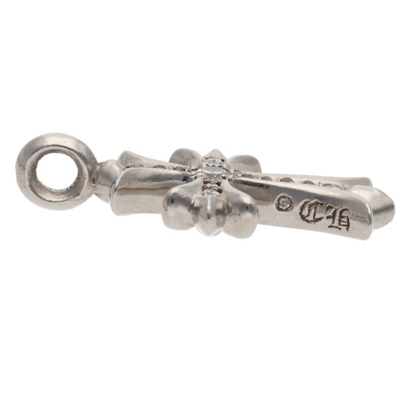 Chrome Hearts Platinum Tiny Fat Cross Pave Size ONE SIZE