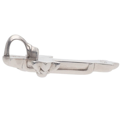 Chrome Hearts 18K White Gold Small Dbl CH