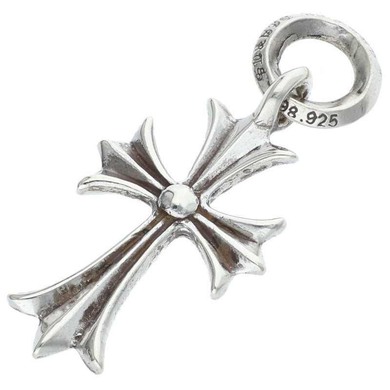 Chrome Hearts TINY CH CROSS Charm 925 Silver Size ONE SIZE