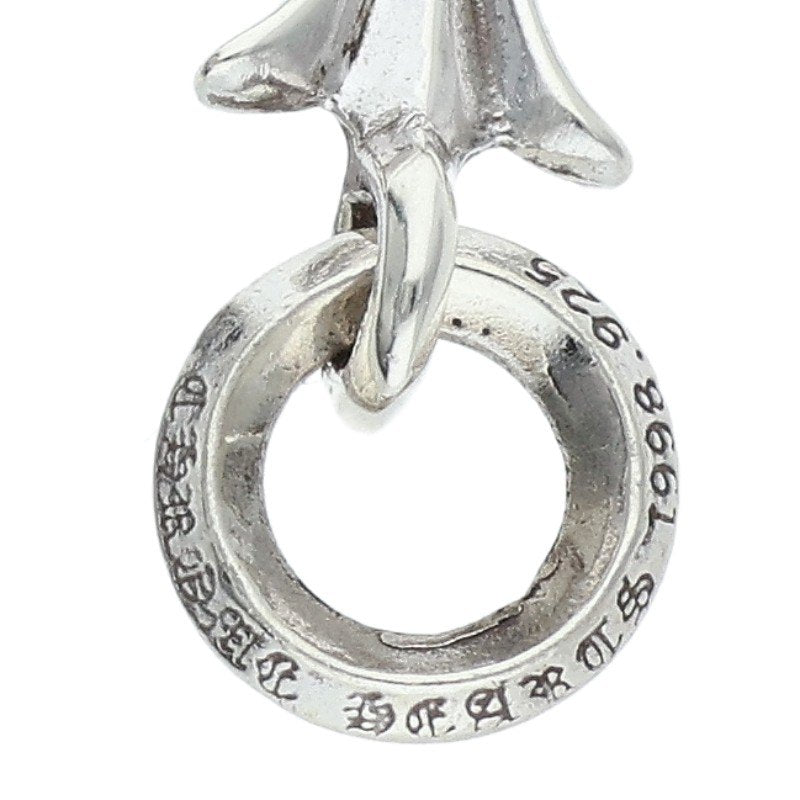 Chrome Hearts TINY CH CROSS Charm 925 Silver Size ONE SIZE