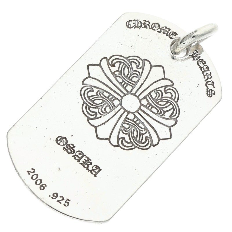 Chrome Hearts Osaka LTD Large Dog Tag 925 Size ONE SIZE