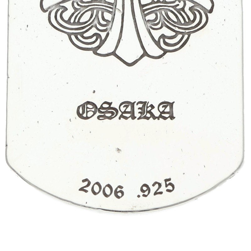 Chrome Hearts Osaka LTD Large Dog Tag 925 Size ONE SIZE