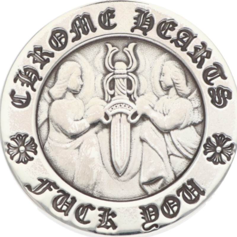 Chrome Hearts Angel Medal Charm V1 925 Silver Size ONE SIZE